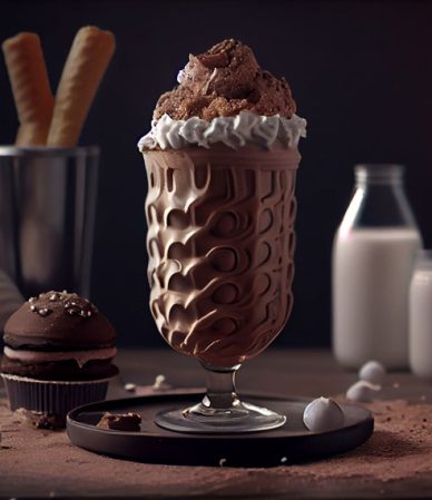 بستنی شکلاتی