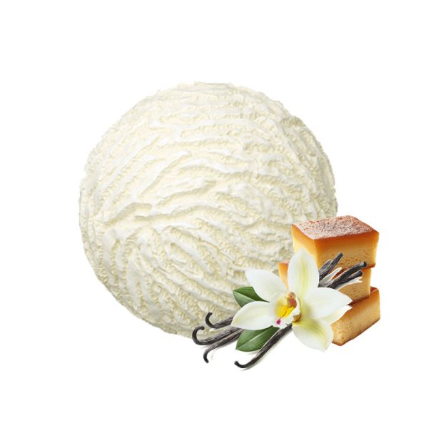 بستنی وانیل کیک